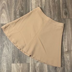 Tan A line LOFT skirt size 0P